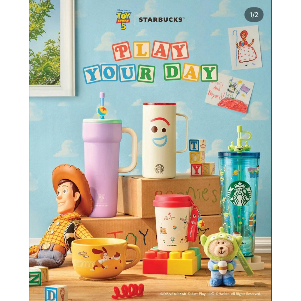 Starbucks x Toy Story5 พรี พร้อมส่ง🇰🇷