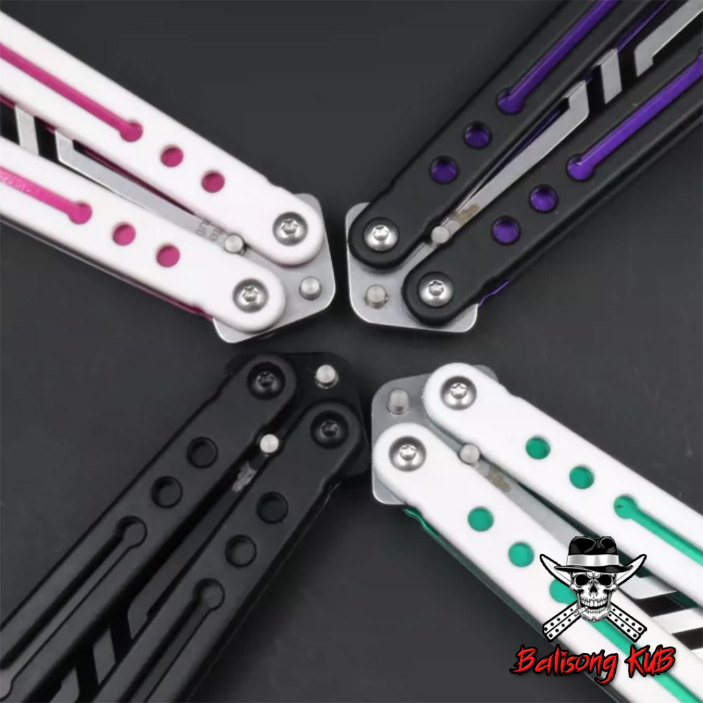 Balisong อย่างดี ส่งไว มีดบาลีซอง มีดควง มีดผีเสื้อ Nautilus