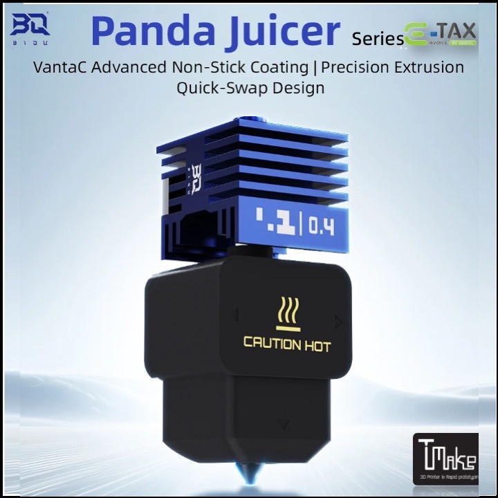 BIQU Panda Juicer SF Hotend สำหรับ Bambu H2D / H2S / H2C / A1 / A1 mini  Nozzle เปลี่ยนได้