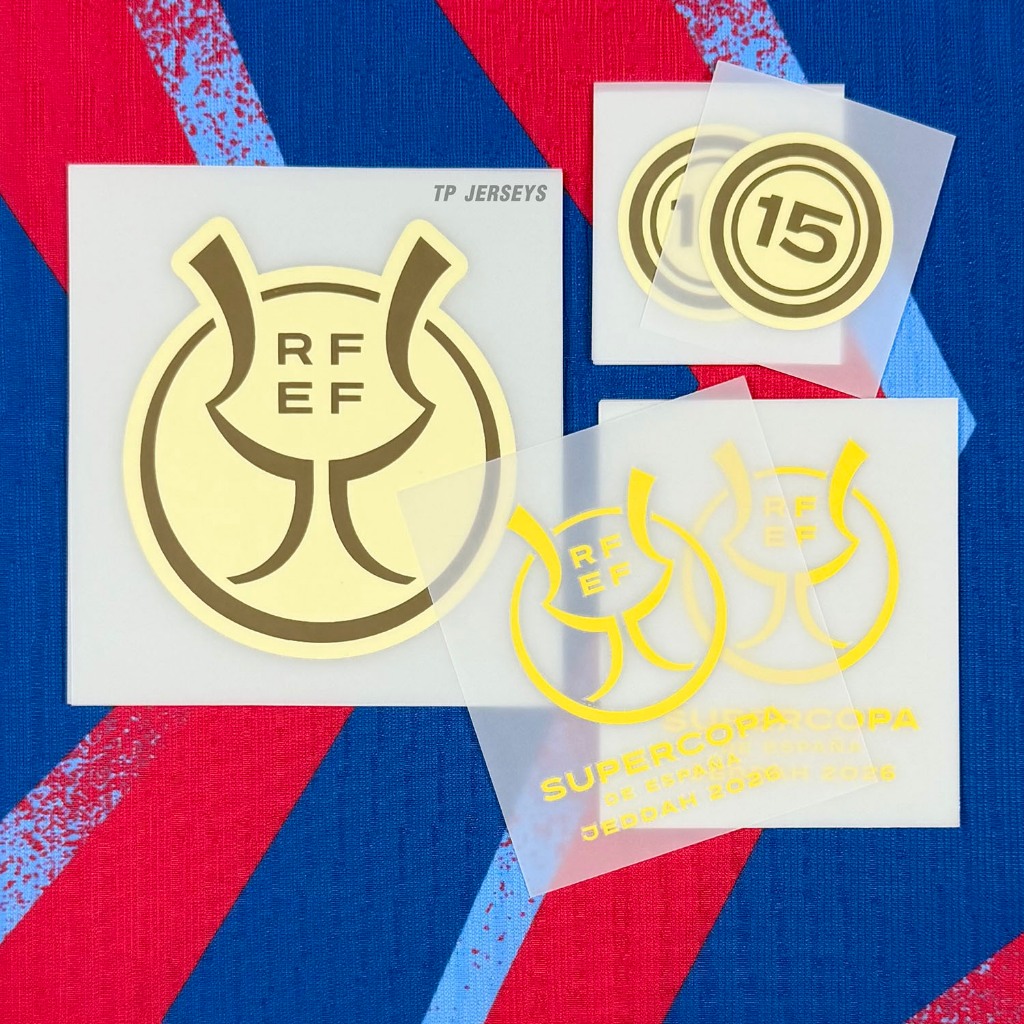2026 Supercopa Final Official Match Details & Patch Set (FC Barcelona)