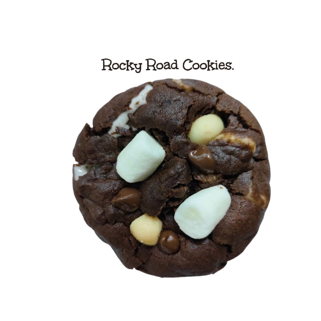 Rocky Road Cookies. ชิ้นละ 75 กรัม