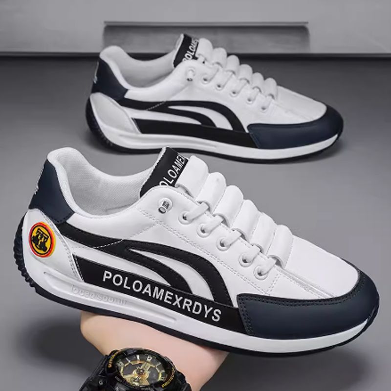 new men's shoes,  breathable white shoes, men's shoes, sneakers, men running shoes