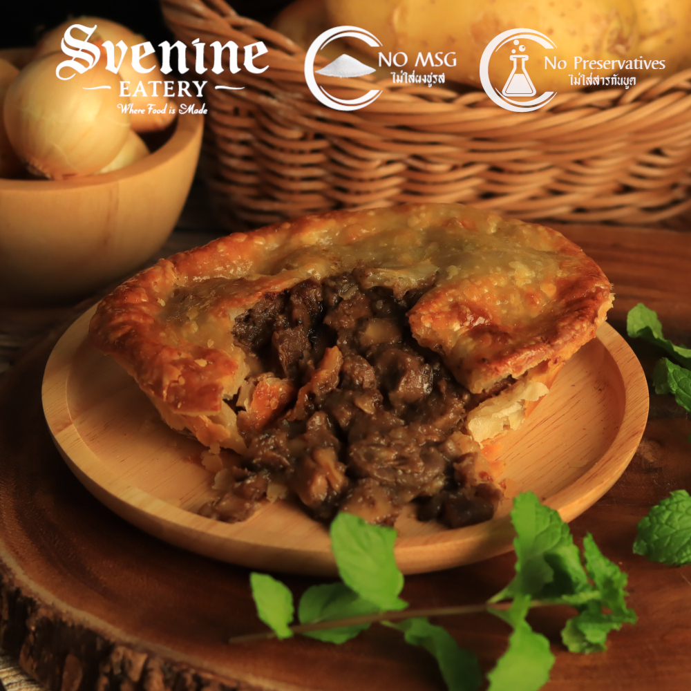 Svenine Eatery | Beef Steak and Kidney Pie 320g | พายเนื้อและไต