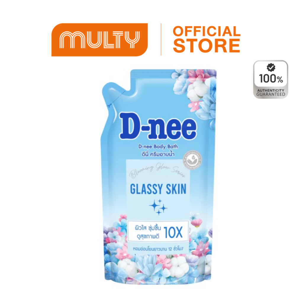 [ถุงเติม] D-nee Blooming Glow Series Body Bath Refill 400 ml. ถุงเติม รีฟิล