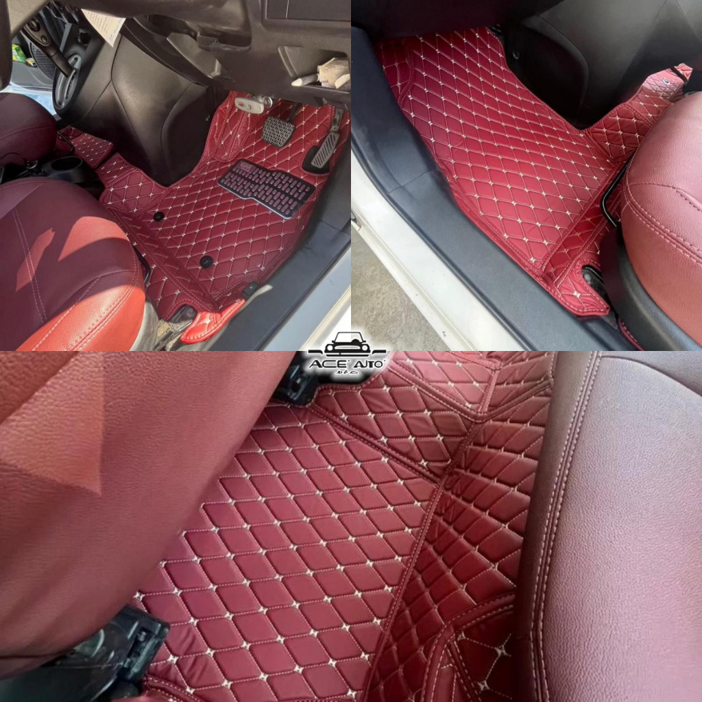 【3ชิ้น/4ชิ้น】Mitsubishi ATTRAGE 2012-2025  พรม พรมปูพื้น พรมดักฝุ่น แผ่นยาง แต่งรถ พรมกันลื่น ราคา ถูกที่สุด ดีลบีเคเค แกลเลอรีภาพที่ 9