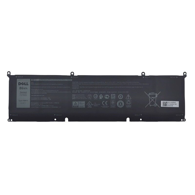 69KF2 Laptop battery For DELL XPS 15 9500 9510 9520 9530 Precision 5550 5560 G15 5510 5511 5520 5515