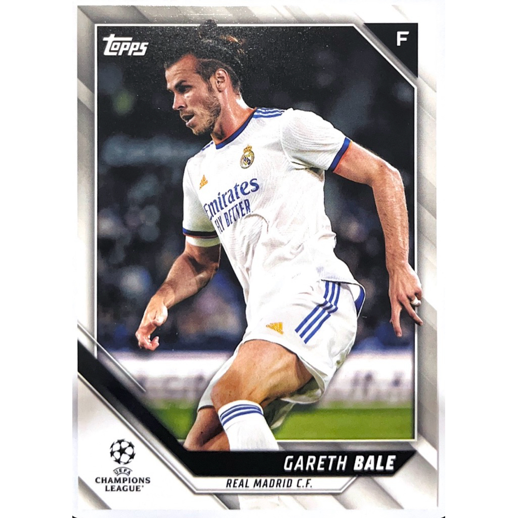 การ์ดฟุตบอลรวมทีมเรอัลมาดริด Real Madridจากกล่อง 2021-22 Topps UEFA Champions League HobbyBox