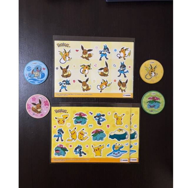 Sushiro x Pokemon ของสะสมลิขสิทธิ์แท้จาก Sushiro ซูชิโร่