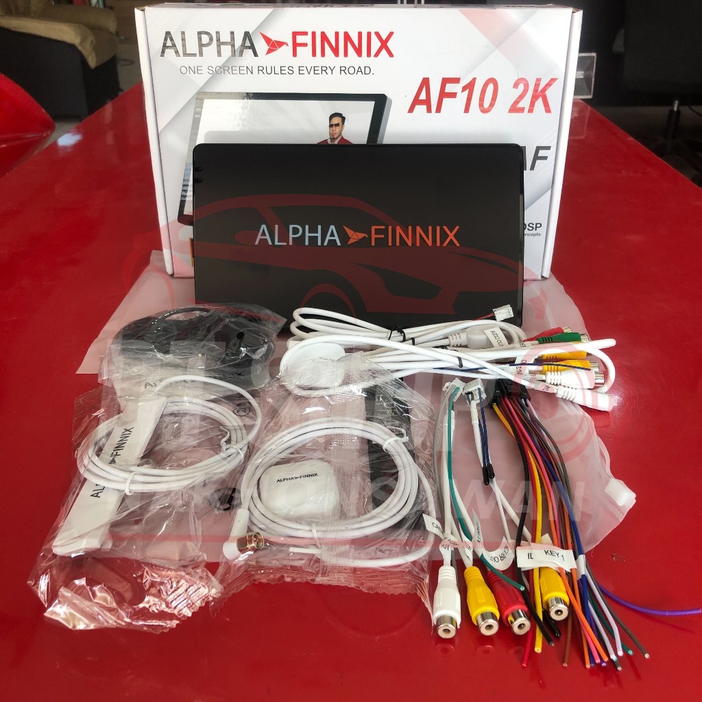 จอแอนดรอยด์รถยนต์ Alpha Finnix AF10 9/10 นิ้ว 2K 8Core 6/128GB มีพัดลม รองรับ 4G/CarPlay/360 ใส่ซิม