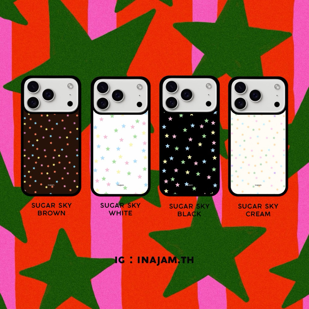 เคสไอโฟนแบรนด์ Inajam Collection Sweet
