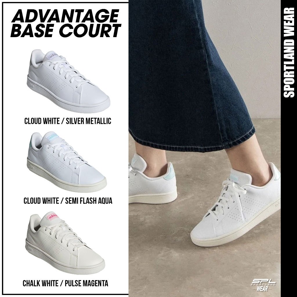 Adidas Collection อาดิดาส รองเท้าผ้าใบ สำหรับผู้หญิง W Advantage Base Court IF8549 / IF8550 / IF8551