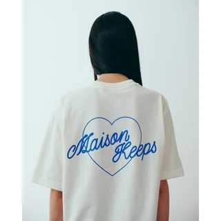 maison KEEPS | The Oversized Adore Outline Tee | Unisex | เสื้อยืดทรง oversized ผ้านุ่มพิเศษ