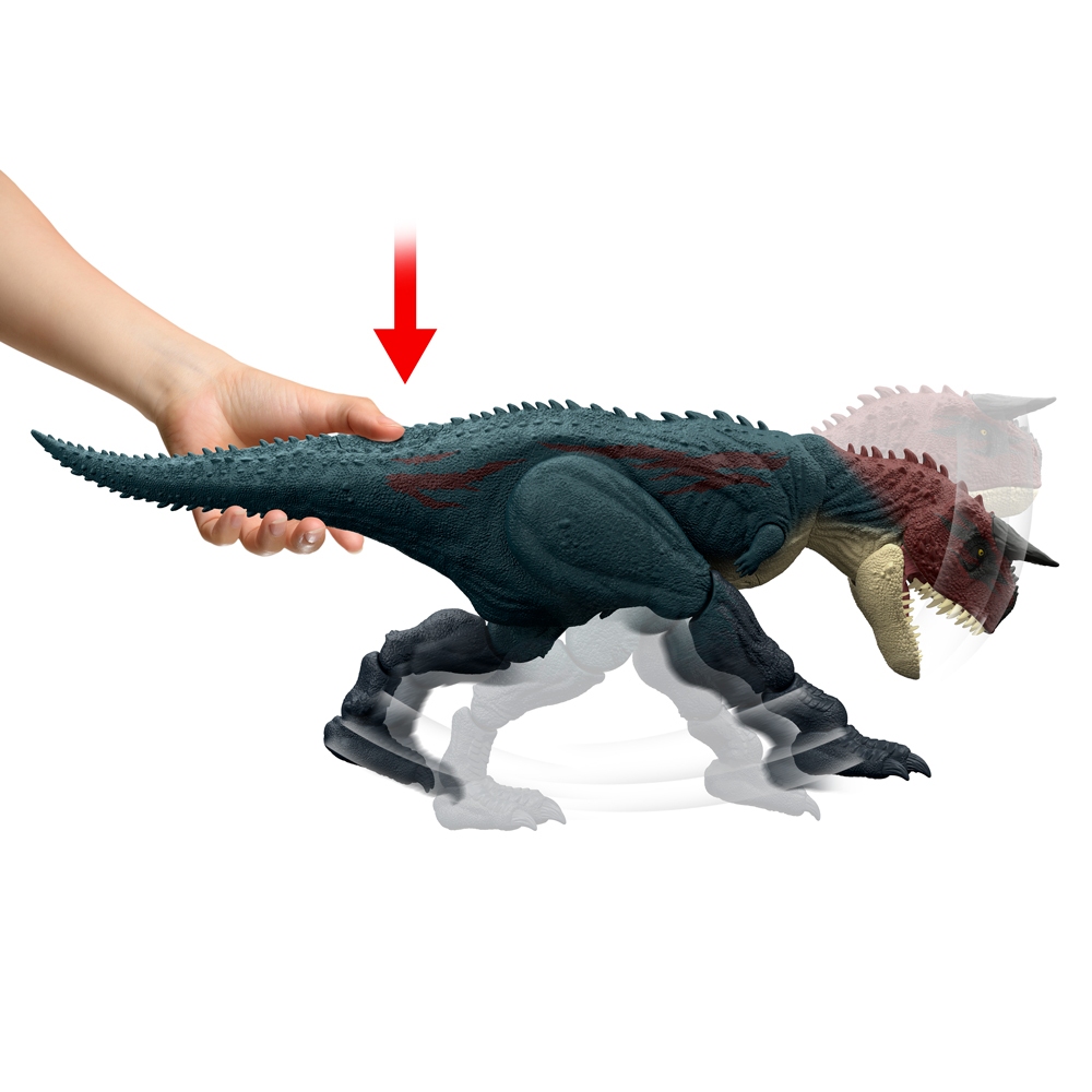 Jurassic World ديناصور كارنوتوروس Charge 'N Chomp — صورة 5