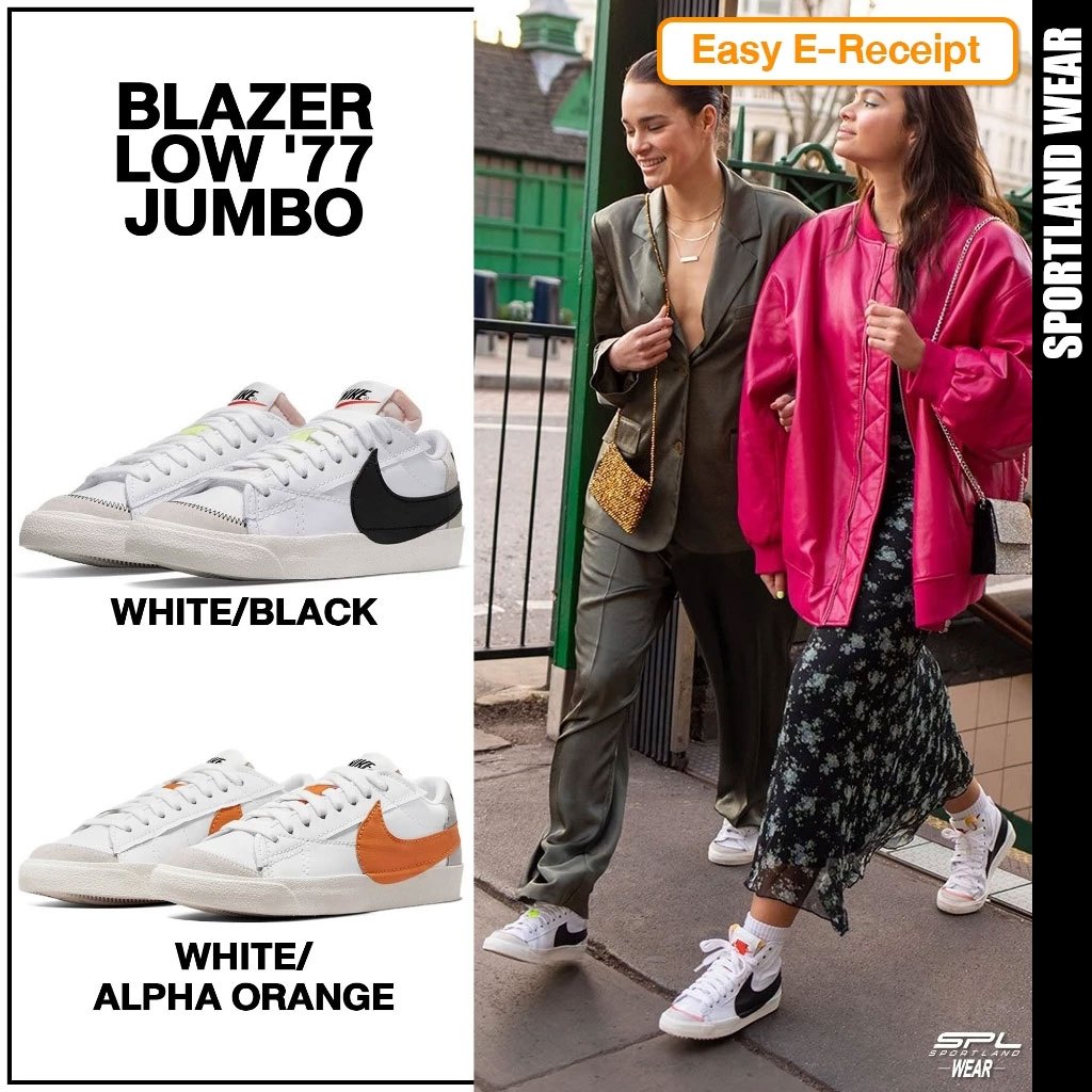 Nike Collection ไนกี้ รองเท้าผ้าใบ M Blazer Low 77 Jumbo DN2158-101 / DN2158-100 / FD0378-121