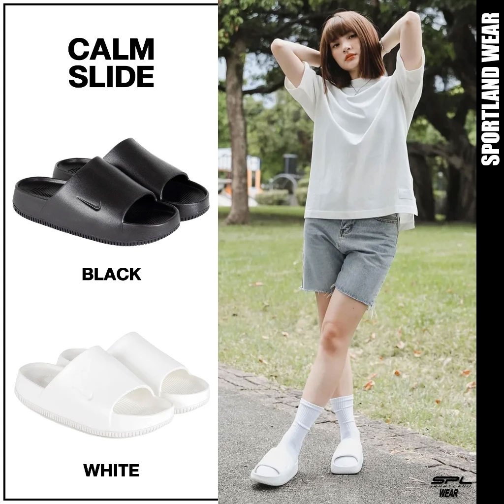 Nike รองเท้าแตะ รองเท้าผู้หญิง Calm Slide DX4816-001 / DX4816-100 (1800)
