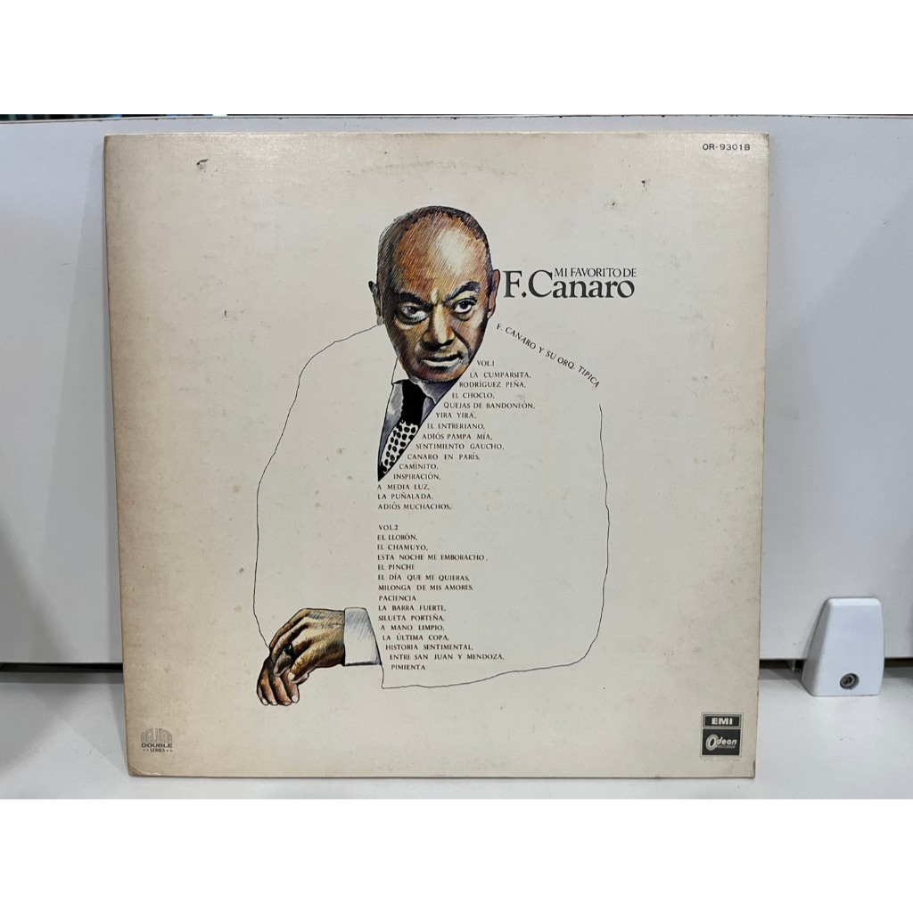 2LP Vinyl Records แผ่นเสียงไวนิล  MI FAVORITO DE F.Canaro OR-9301B  (J15D20)