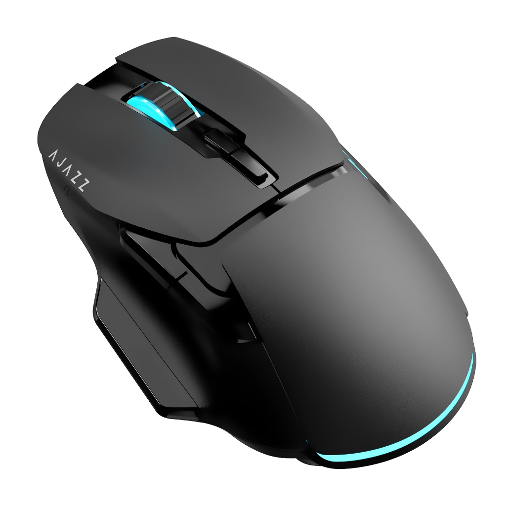 เมาส์เกมมิ่ง Ajazz AJ039 Black Wired Version 7200DPI Mouse รับประกันสินค้า 1 ปี