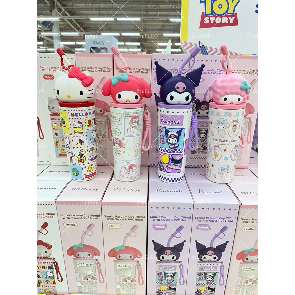 แก้วSarioแท้💯ลายน่ารัก 2ขนาดพร้อมส่งในไทย