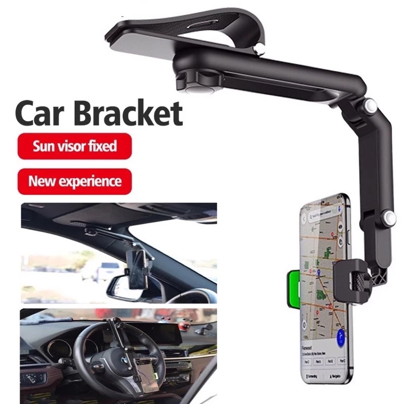 AK  ที่วางโทรศัพท์ ติดตั้งกับที่บังแดด car cell phone sun visor holder