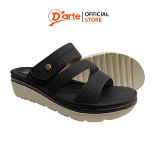 D'ARTE (ดาร์เต้) รองเท้าแตะแบบสวม รองเท้าแตะเสริมส้น รุ่น D66-25805