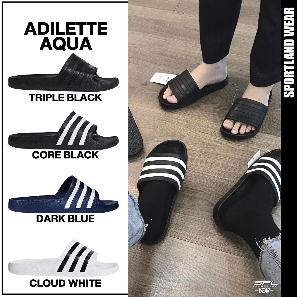 Adidas Collection อาดิดาส รองเท้าแตะ สำหรับผู้หญิง SPF Adilette Aqua F35543 / F35550 / F35542 / F355