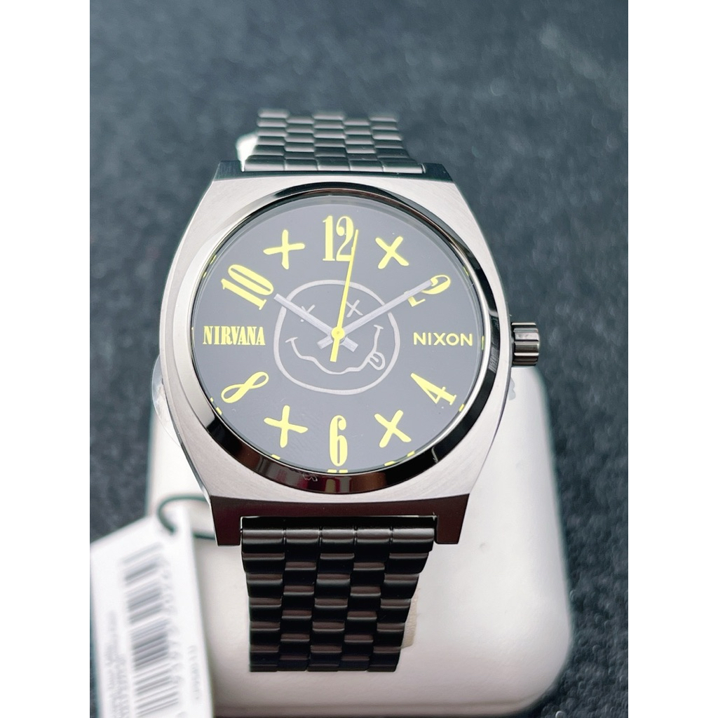 ⌚️ Limited Edition ⭐️เรือนสุดท้าย⭐️ Nixon x Nirvana เจ้าพ่อเพลงอินดี้ในตำนาน  ของใหม่แท้ 💯 ❌ไม่ผ่านก