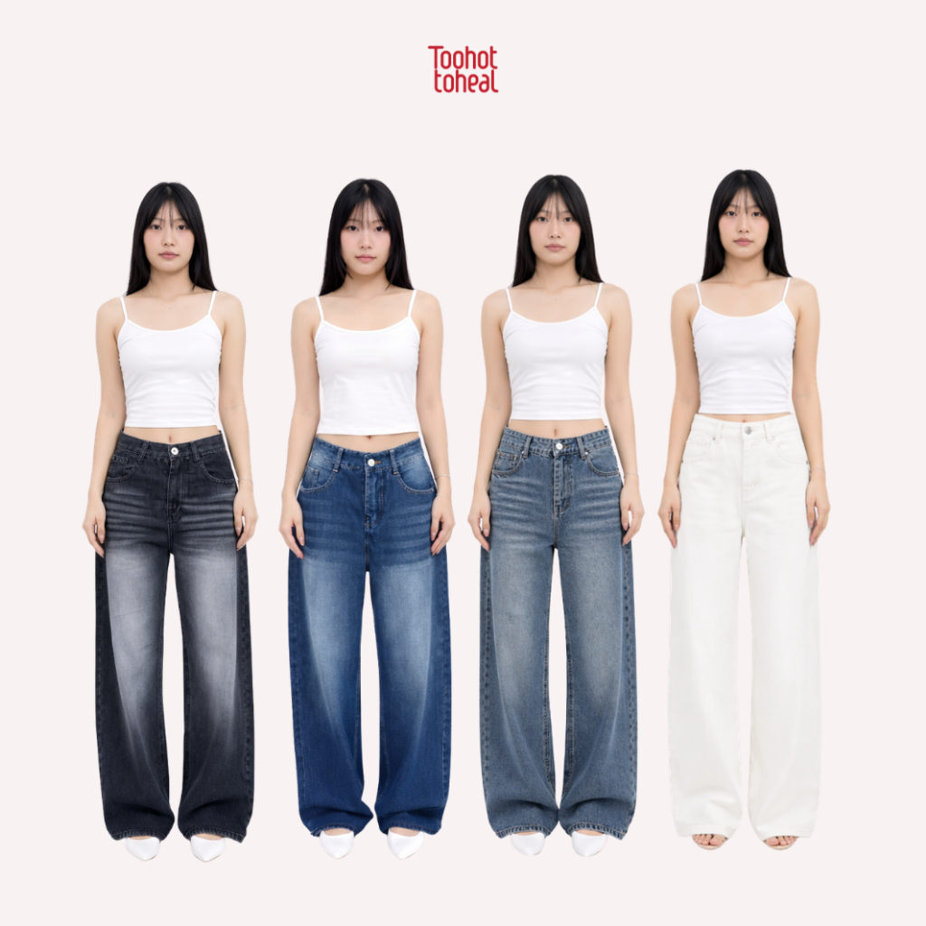 กางเกงยีนส์ขากระบอกเล็ก (Limited Collection)