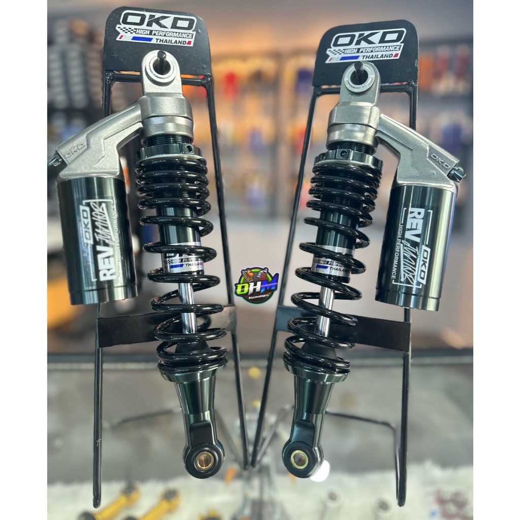 โช๊คหลัง OKD รุ่น RevJunior ใส่เวฟ ( 125i ปี 2023 ถึงปัจจุบัน / 110i ปี2019 ถึงปัจจุบัน ) สูง320มิล ราคา ถูกที่สุด ดีลบีเคเค แกลเลอรีภาพที่ 6