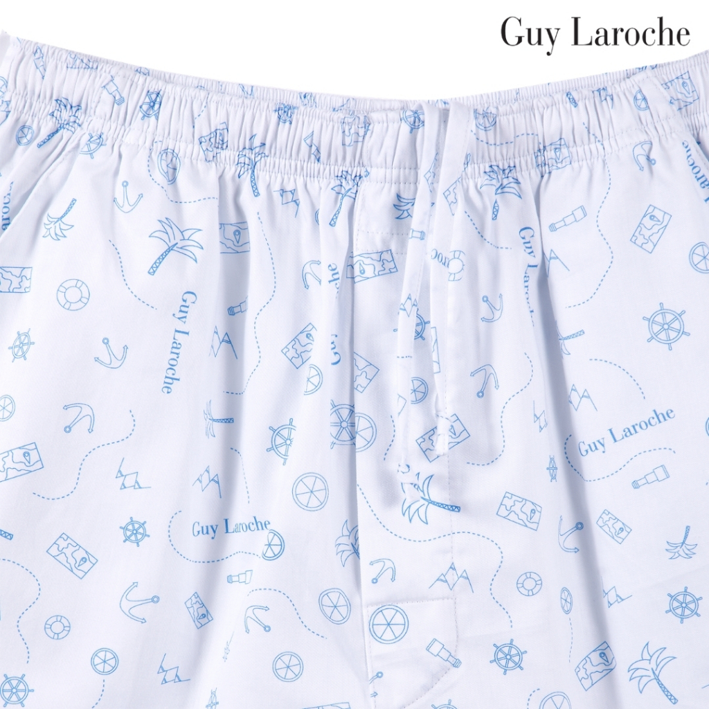 Guy Laroche กางเกงขาสั้น เหนือเข่า สัมผัสนุ่ม บางเบา รูปที่ 2