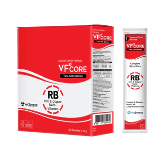 VF core ยกกล่อง 30 ซองขนมแมวเลีย อาหารเสริมสำหรับสัตว์เลี้ยง