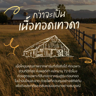 เนื้อล้วน 5 ซอง (ขนาด 50 กรัม) | เนื้อทอดเทวดา