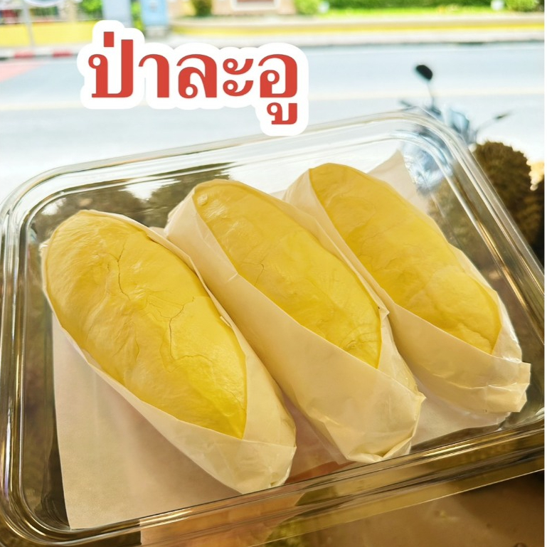ทุเรียนหมอนทองป่าละอู 1 กิโลกรัม (คัดพรีเมี่ยม) กลิ่น หอม หวานละมุน
