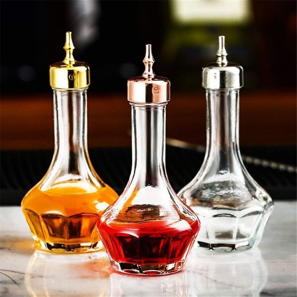 ขวดBitters Cocktail Bar บิทเทอร์ 1ใบ (ขนาด: 50 มล.) ขวดค็อกเทลแบบหยด