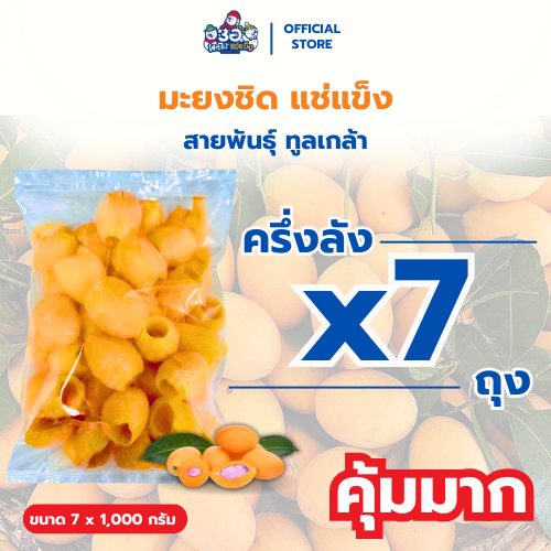 [ครึ่งลัง! 7 กก.] มะยงชิดแช่แข็ง | พันธุ์ทูลเกล้า Frozen Marian Plum