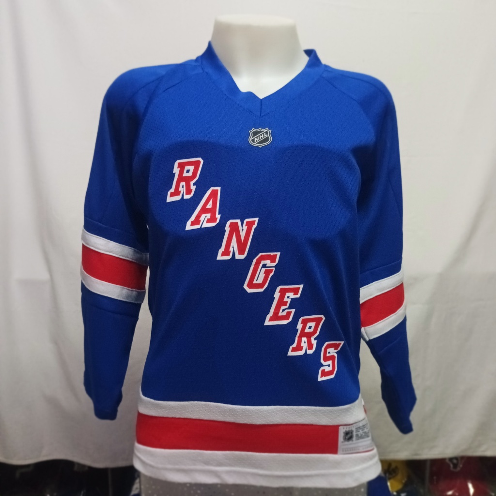 NHL NY RANGERS ice hockey jersey size Y/M READ DETAILS เสื้อฮอกกี้น้ำแข็ง NHL NY RANGERS ไซส์ Y/M โป