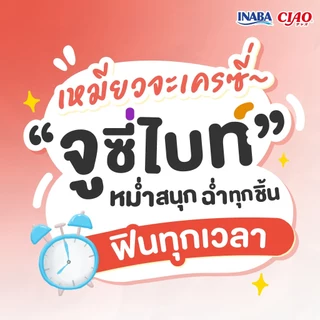 [10 ซอง] Ciao Inaba เชาอินาบะ Juicy Bites Cat Treat ขนมแมว จูซี่ ไบท 11.3g