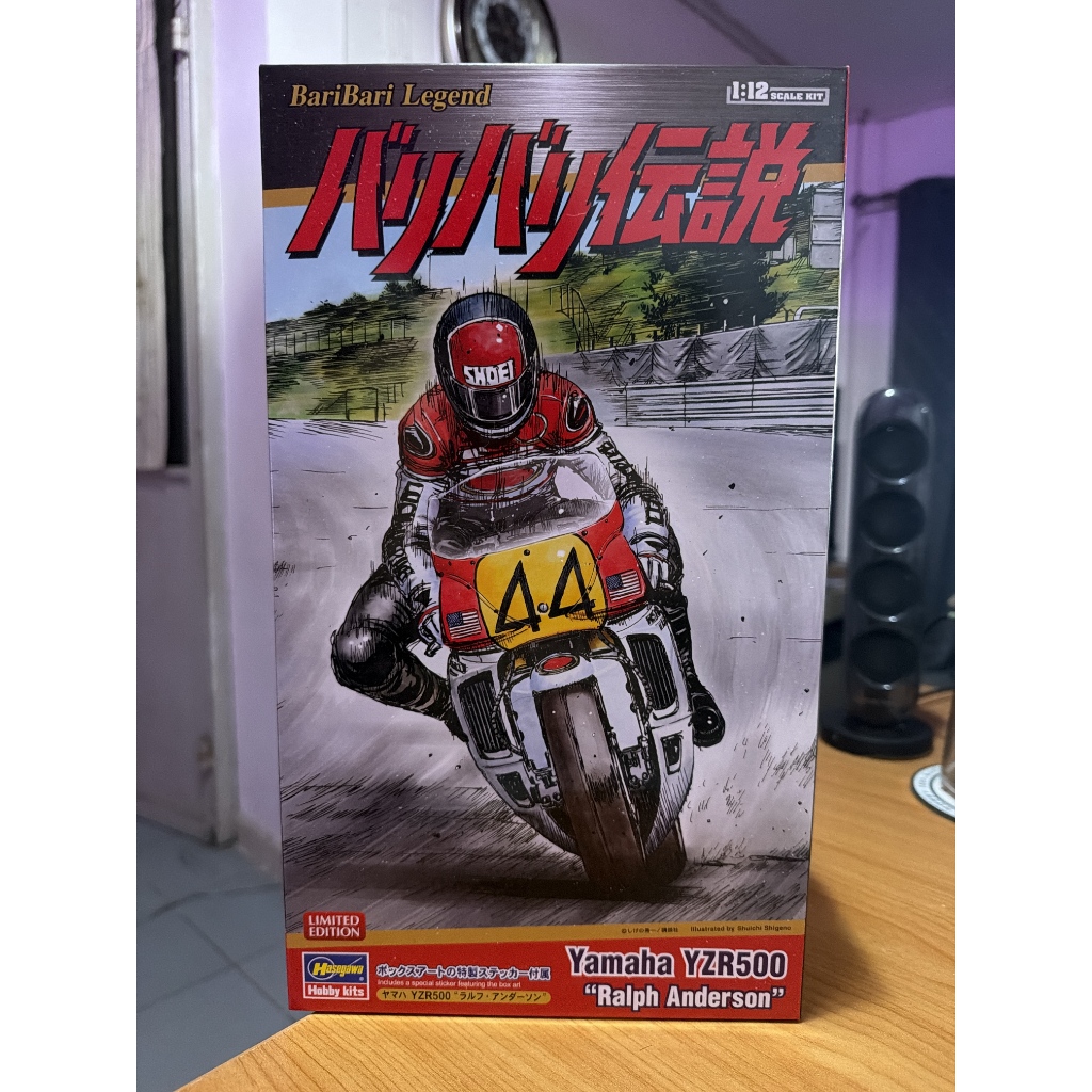 Hasegawa 1/12 Yamaha YZR500 Ralph Anderson ของใหม่รีโพดักตัวหายาก