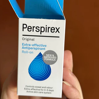 💙Perspirex💙 Roll-On Original 20ml โรลออนระงับเหงื่อ ป้องกันเหงื่อ ลูกกลิ้งระงับกลิ่นกาย ลูกกลิ้งขจัดเหงื่อ