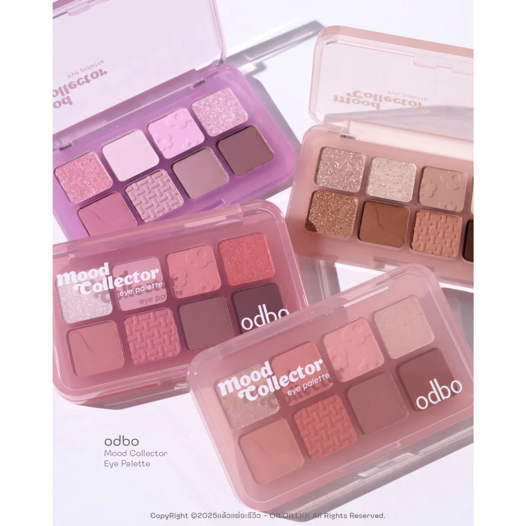 ODBO อายแชโดว์ พาเลทตา พาเลทมู้ด MOOD COLLECTOR EYE PALETTE 7.2 g.