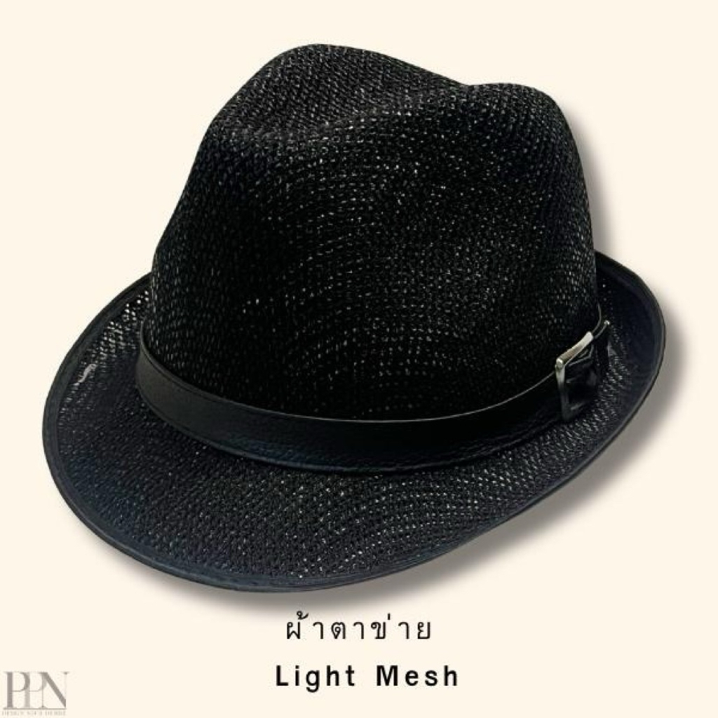 หมวก Fedora 3 สไตล์ | สักหลาด ตาข่ายบาง ตาข่ายหนา ใส่ได้ทุกโอกาส ลุคสุภาพ-ลำลอง-พรีเมียม