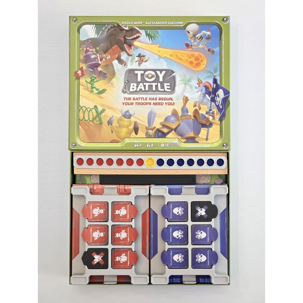 🥊 Toy Battle Insert & Organizer 3D Print (PETG) - ยกระดับสงครามของเล่นให้พร้อมลุยใน 1 นาที! (ไม่รวมตัวเกม) 🥊
