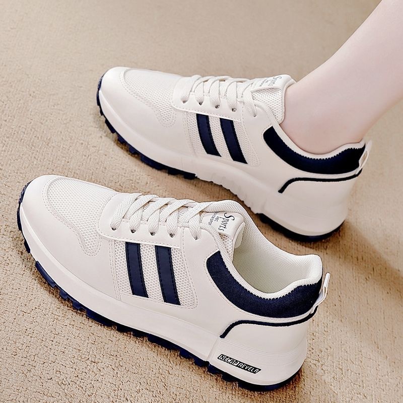 new women's shoes, all-season women's sports shoes, fashion shoes, casual white shoes, lightweight w