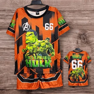 ชุดเด็ก ชุดเด็กพิมพ์ลายทั้งตัวเสื้อ+กางเกง ใส่ได้ทั้ง ดช/ดญ