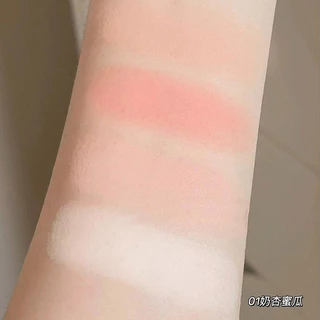 Tingphe บลัชออน 4 สี เนื้อแมตต์ แป้งละเอียด ไม่ร่วงง่าย blush สีชมพู เหมาะสำหรับใช้ในชีวิตประจำวัน