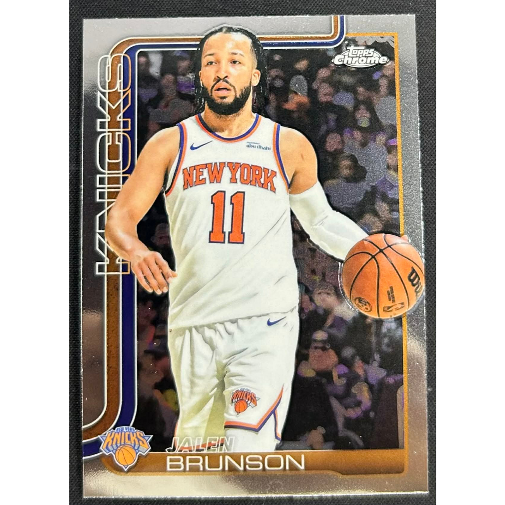 Jalen Brunson 2025-26 Topps Chrome #101