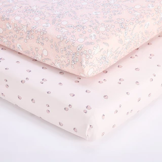 Cozee Fitted Cot Sheets ผ้าปูที่นอนสำหรับ CoZee XL ฟังก์ชัน Cot Bed 60x120 cm / 70x140 cm