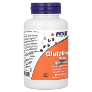 Glutathione กลูตาไธโอน 500 MG ดูแลร่างกายจากภายใน เหมาะกับผู้ที่พักผ่อนน้อยหรือเผชิญมลภาวะบ่อย