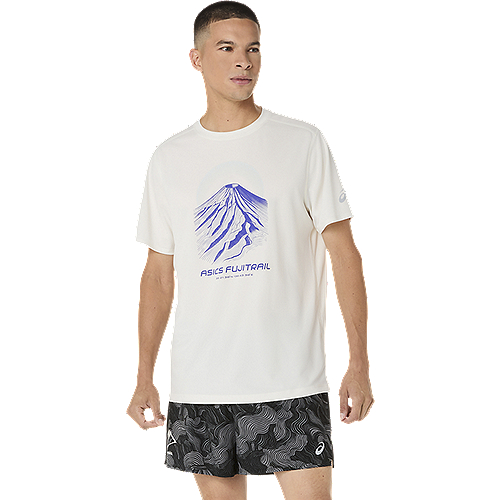 ASICS :  2011D527.100 FUJITRAIL LOGO SS TOP MEN เสื้อคอกลมผู้ชาย