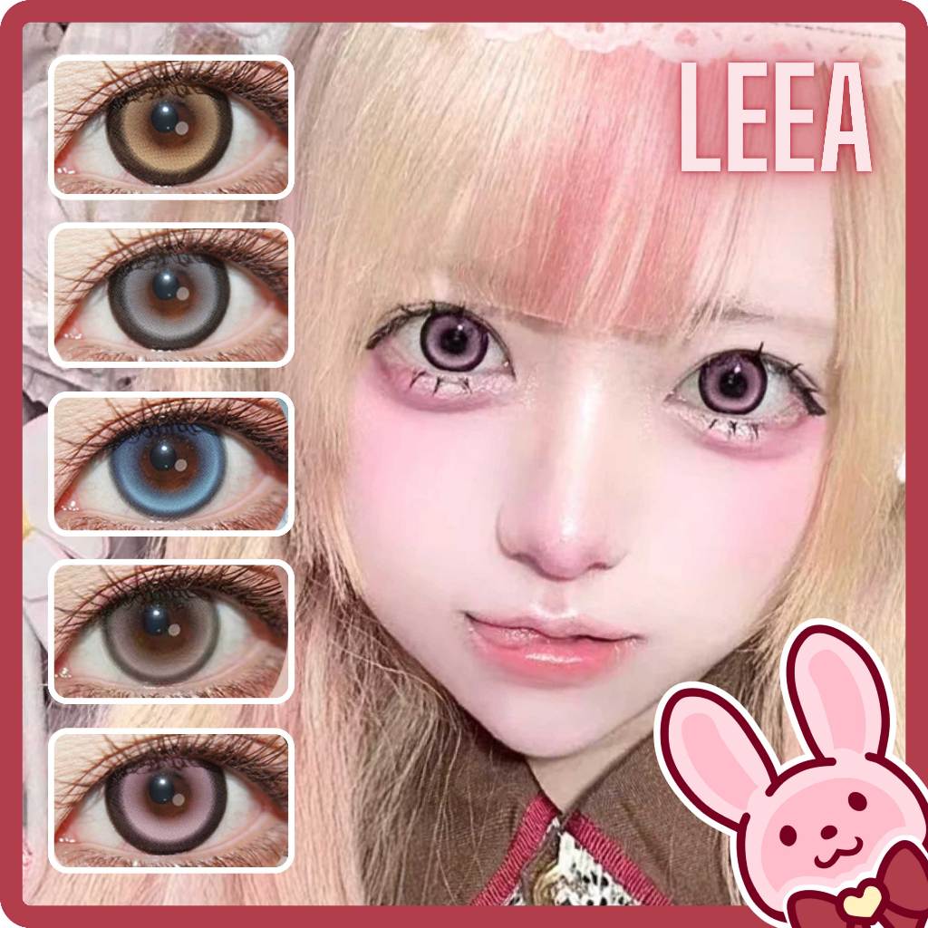 ✨️Jelly Eye✨️ พร้อมส่ง 🇹🇭 ไม่มีค่าสายตา คอนแทคเลนส์ไม่หมุน LEEA แบบรายวันจีน