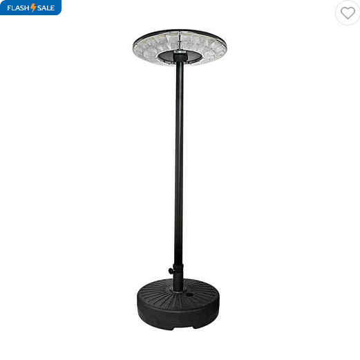 เสาไฟ SOLAR CARINI 1175 2.5 เมตร สีดำ (เฉพาะเสาไม่รวมไฟ)